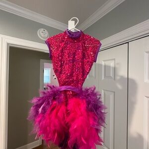 Weissman Fuchsia and Violet Dance Costume